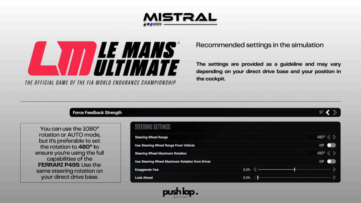 P1 SIM MISTRAL LMU ffb