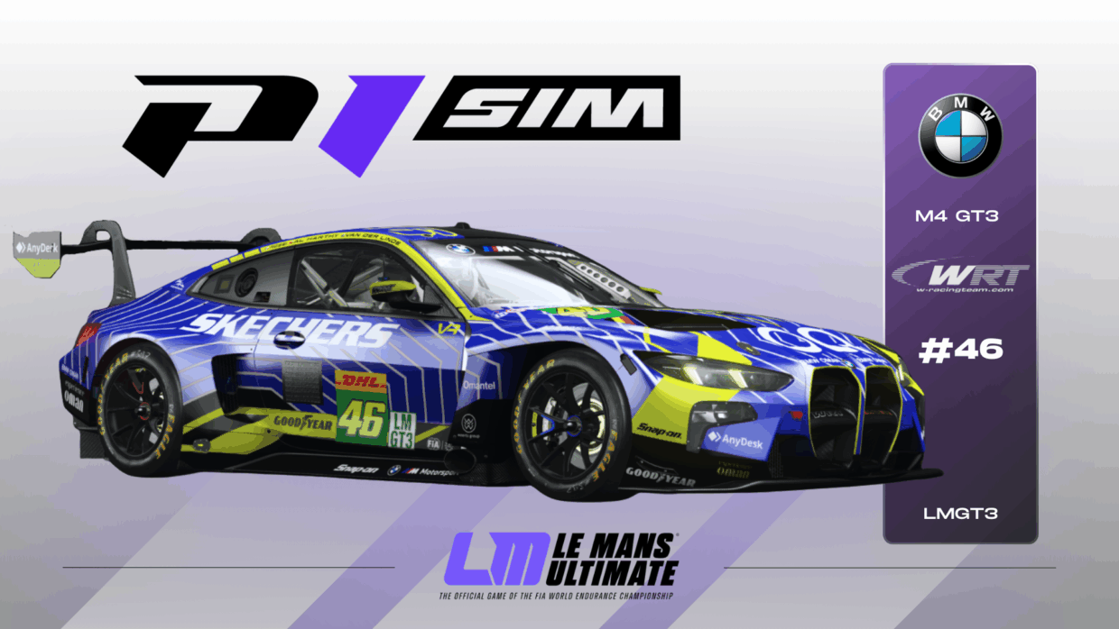 BMW M4 LMGT3 P1 SIM MISTRAL