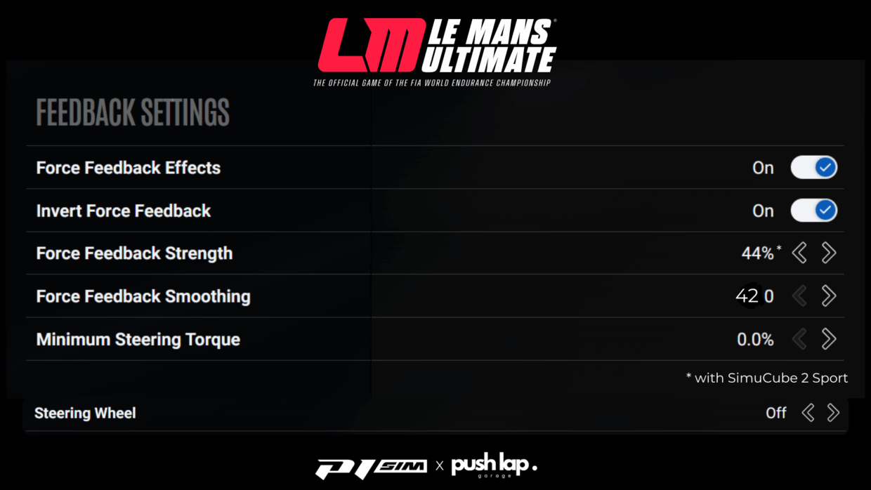 P1 SIM - Peugeot 9X8 - FFB LMU