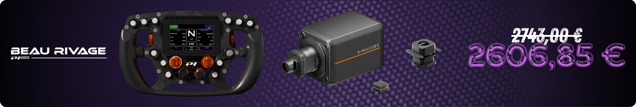 Bannière Push Lap Garage